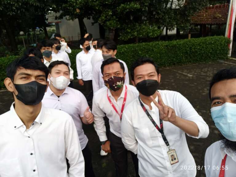 Upacara 17 Agustus 2022 PuTI TelU 7