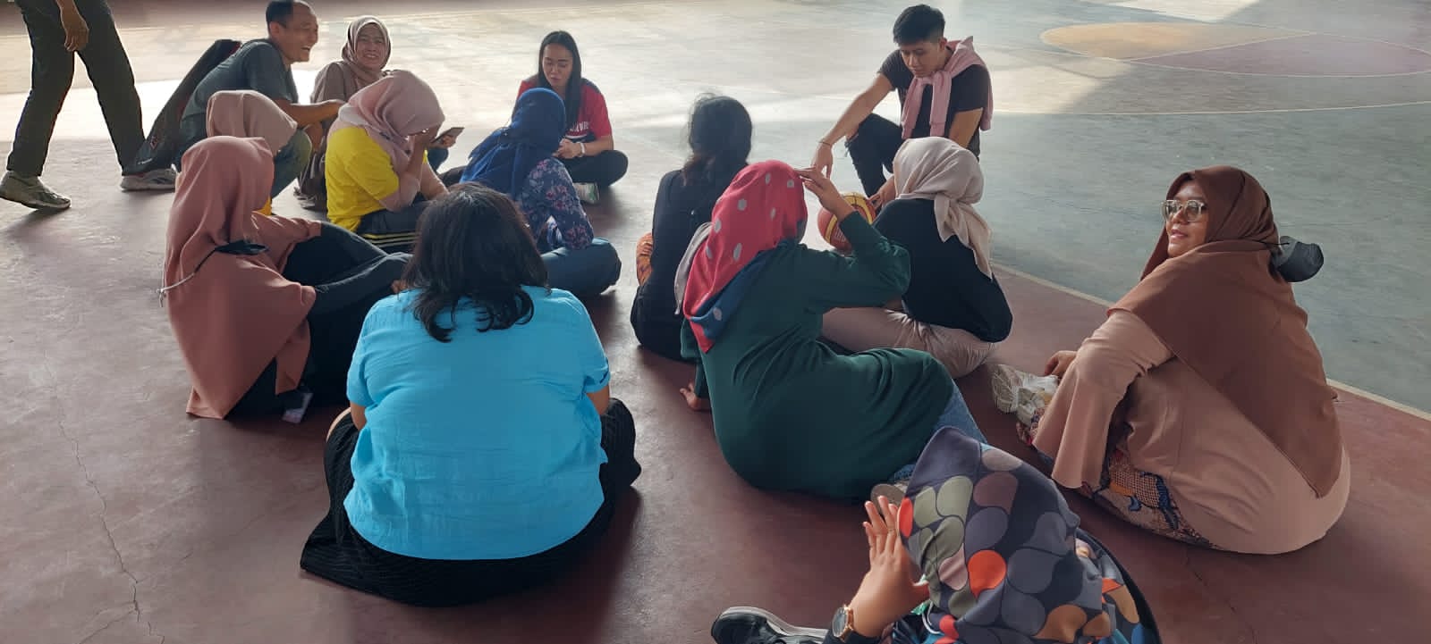 latihan rektorat persiapan telu cup 2022