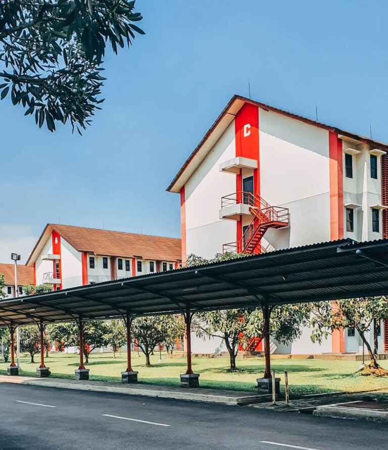 asrama putri telkom university dormitory