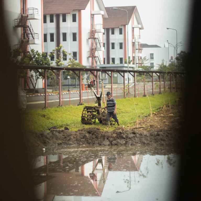 pemandangan yang jarang ditemuin di kampus lain