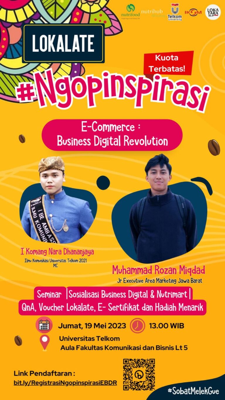 Seminar NgopInspirasi E Commerce Business Digital Revolution
