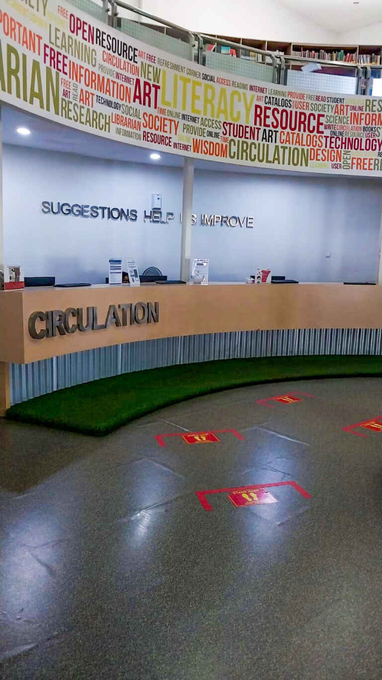 Circulation Perpustakaan FEB TElkom University