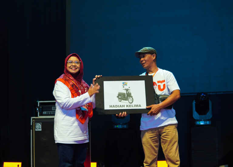 Doorprize Hadiah Kelima Motor Scoopy Di Event TelÚ Fun Day