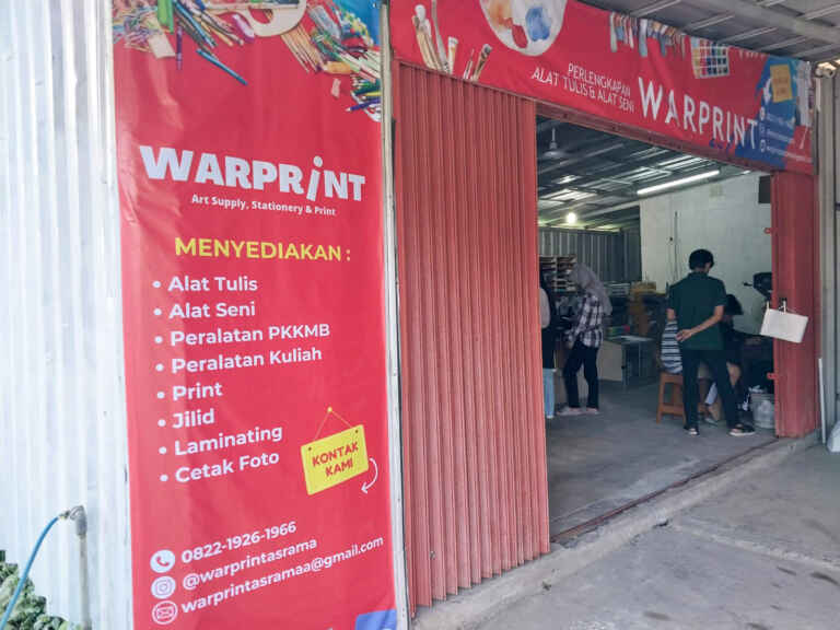 Waprint Belakang Asrama TAmpak Kiri