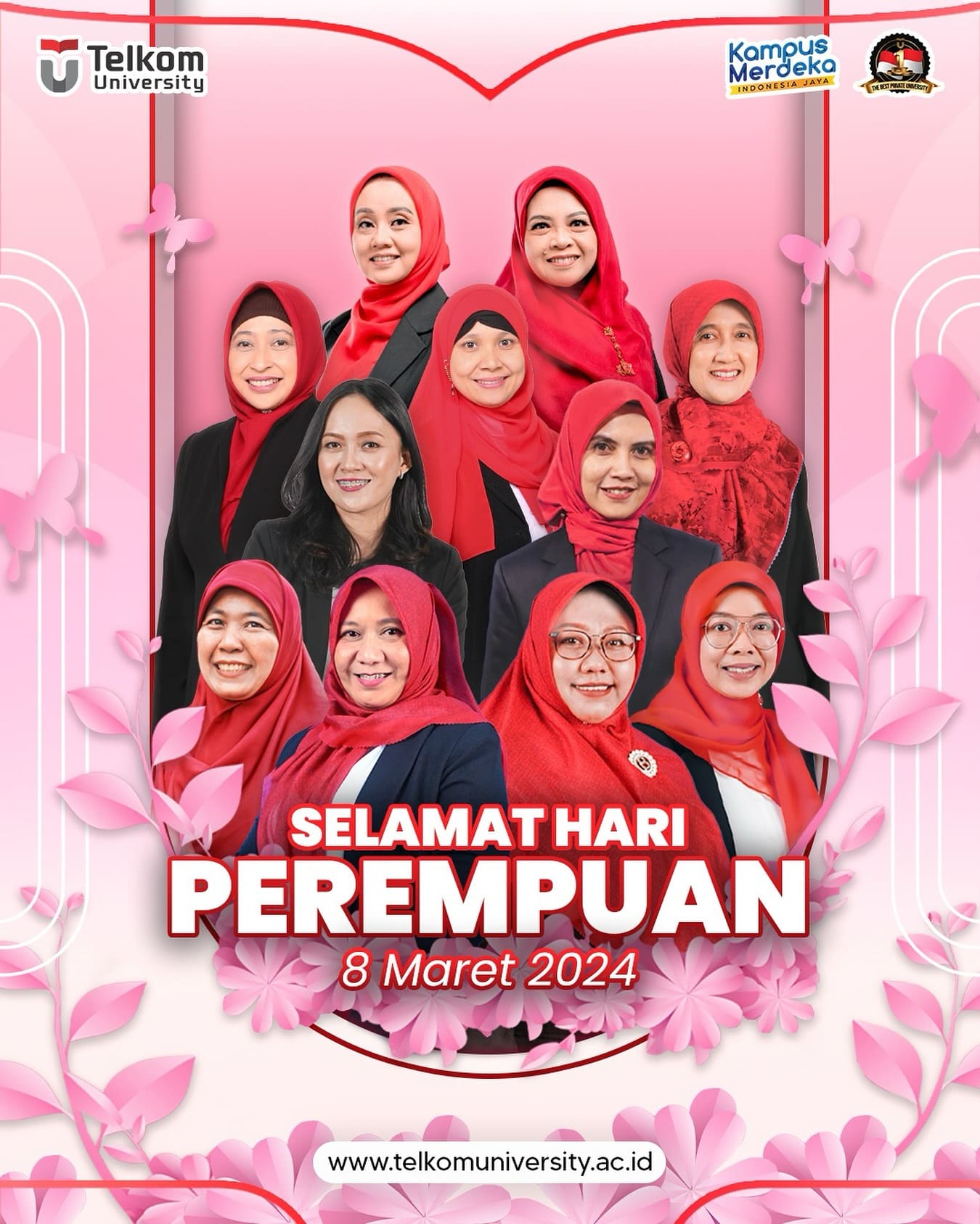 HEI TelUtizen! Selamat hari perempuan internasional! Terimakasih untuk seluruh p