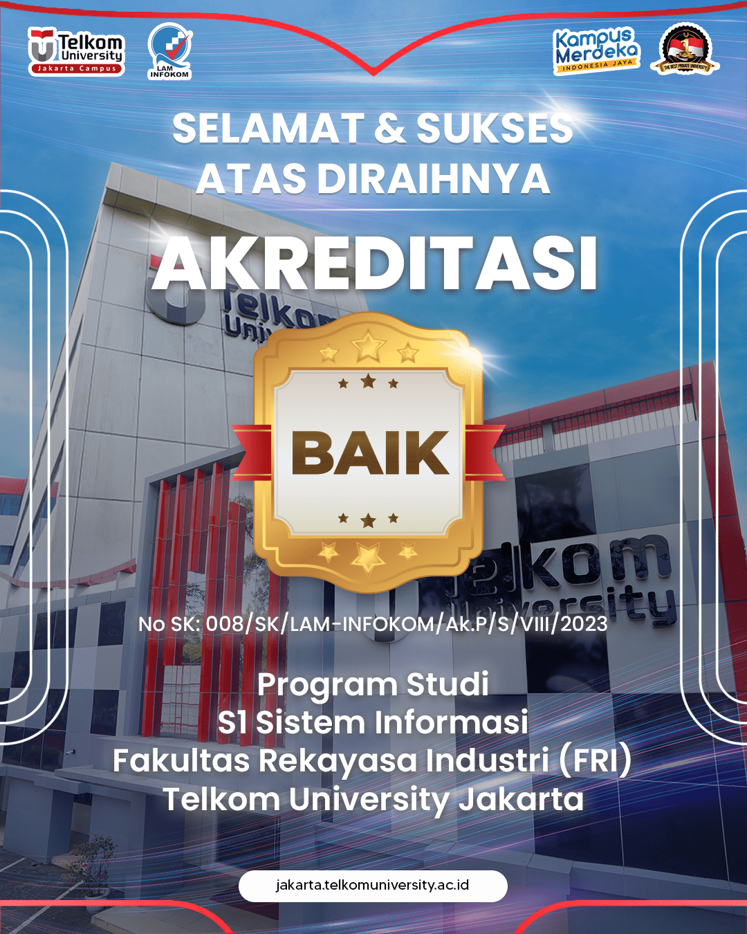 Hai TelUtizen Jkt! ada kabar baik untuk kita semua. Berdasarkan