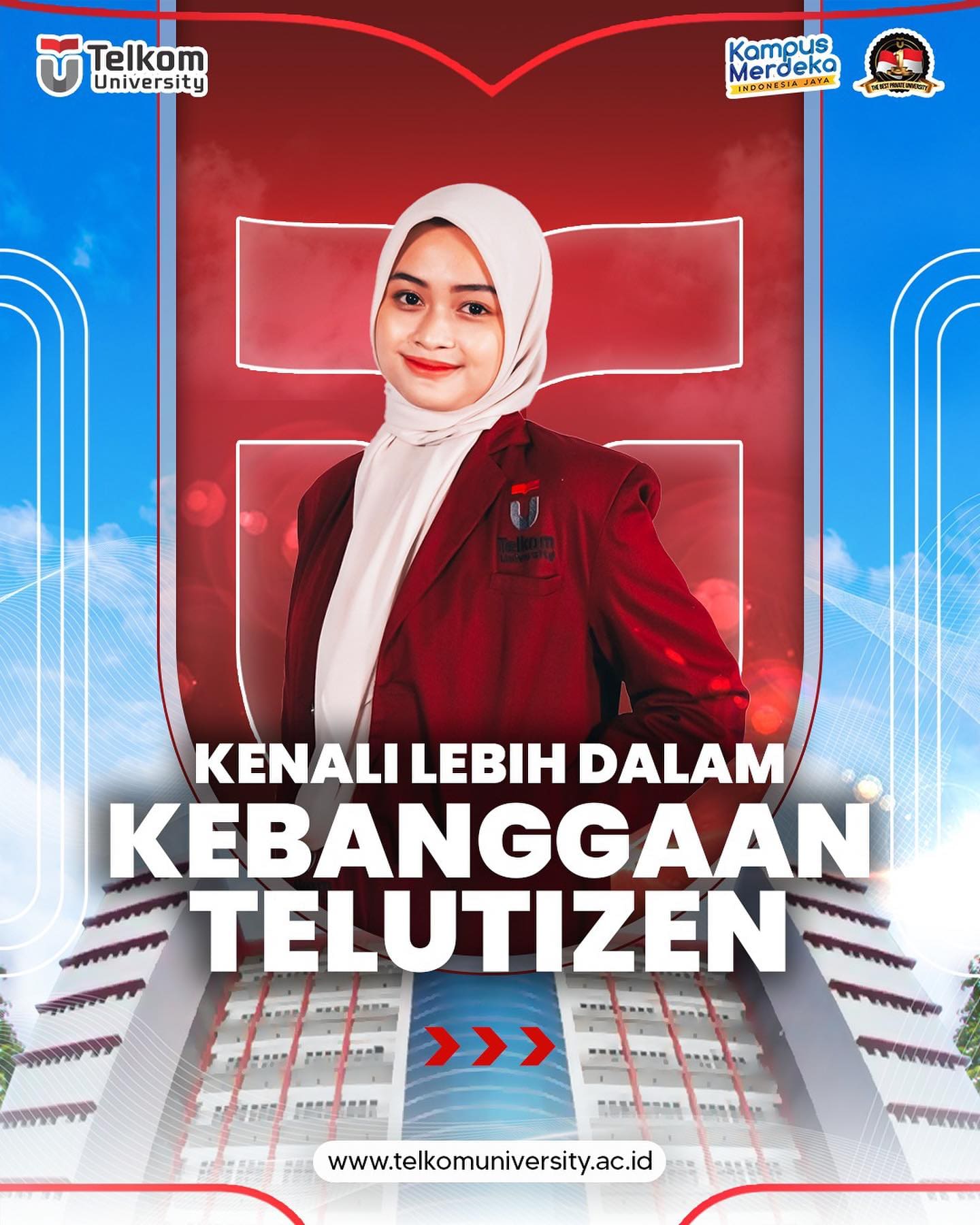 HEI TelUtizen! Taukah kamu bahwa ada sebuah kebanggaan loh ketika