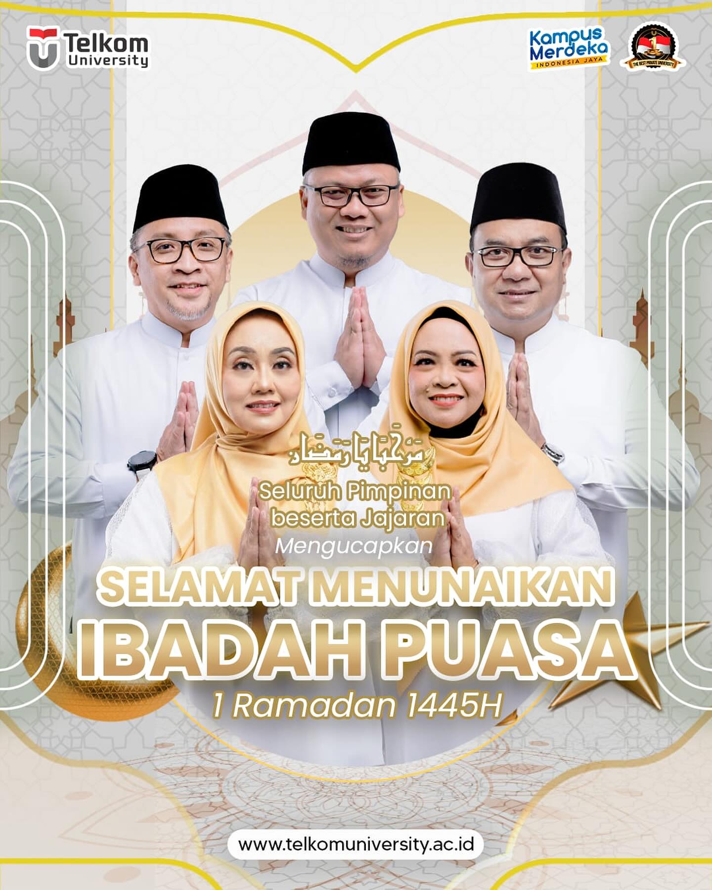HEI TelUtizen! Selamat menunaikan ibadah Puasa 1445H. Sucikan hati sucikan