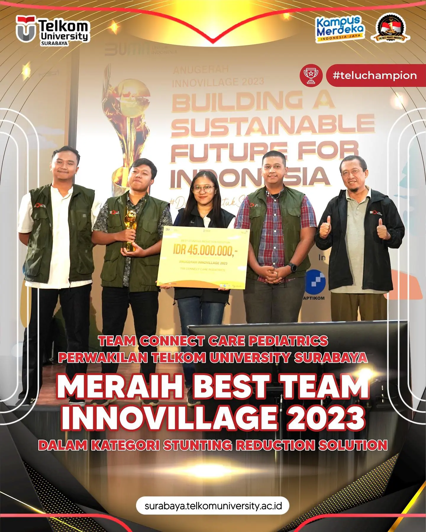 projek inovasi pembuatan IoT dan perancangan website “Connect Pediatrics” untuk Monitoring Kesehatan Balita pada Posyandu