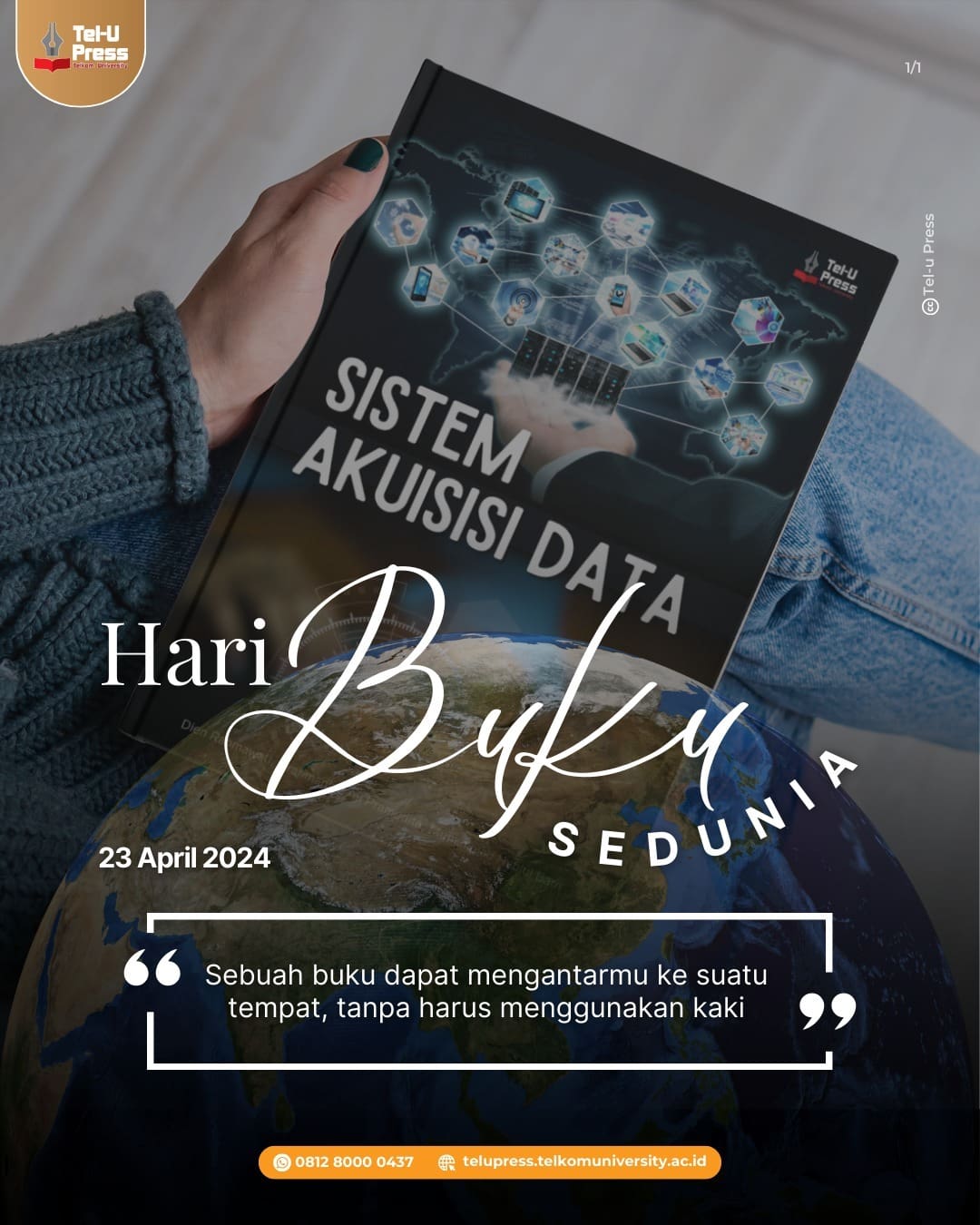 1714631682 Sebuah buku dapat mengantarmu ke suatu tempat tanpa harus menggunakan