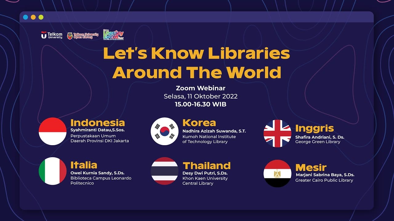 Let's Know Libraries Around The World - LiteEvent2022