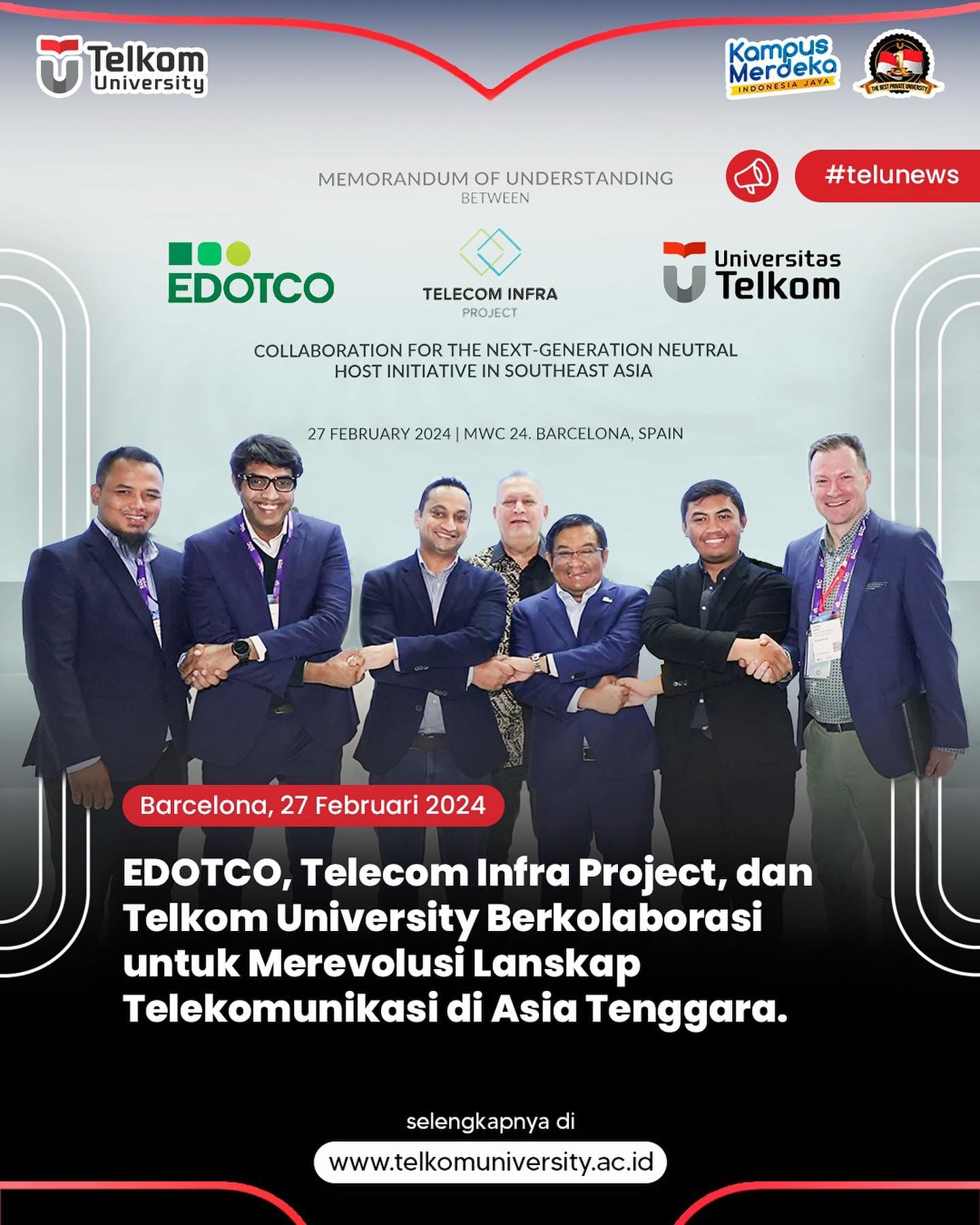 1718433568 HEI TelUtizen EDOTCO Telecom Infra Project dan Telkom University berkolaborasi