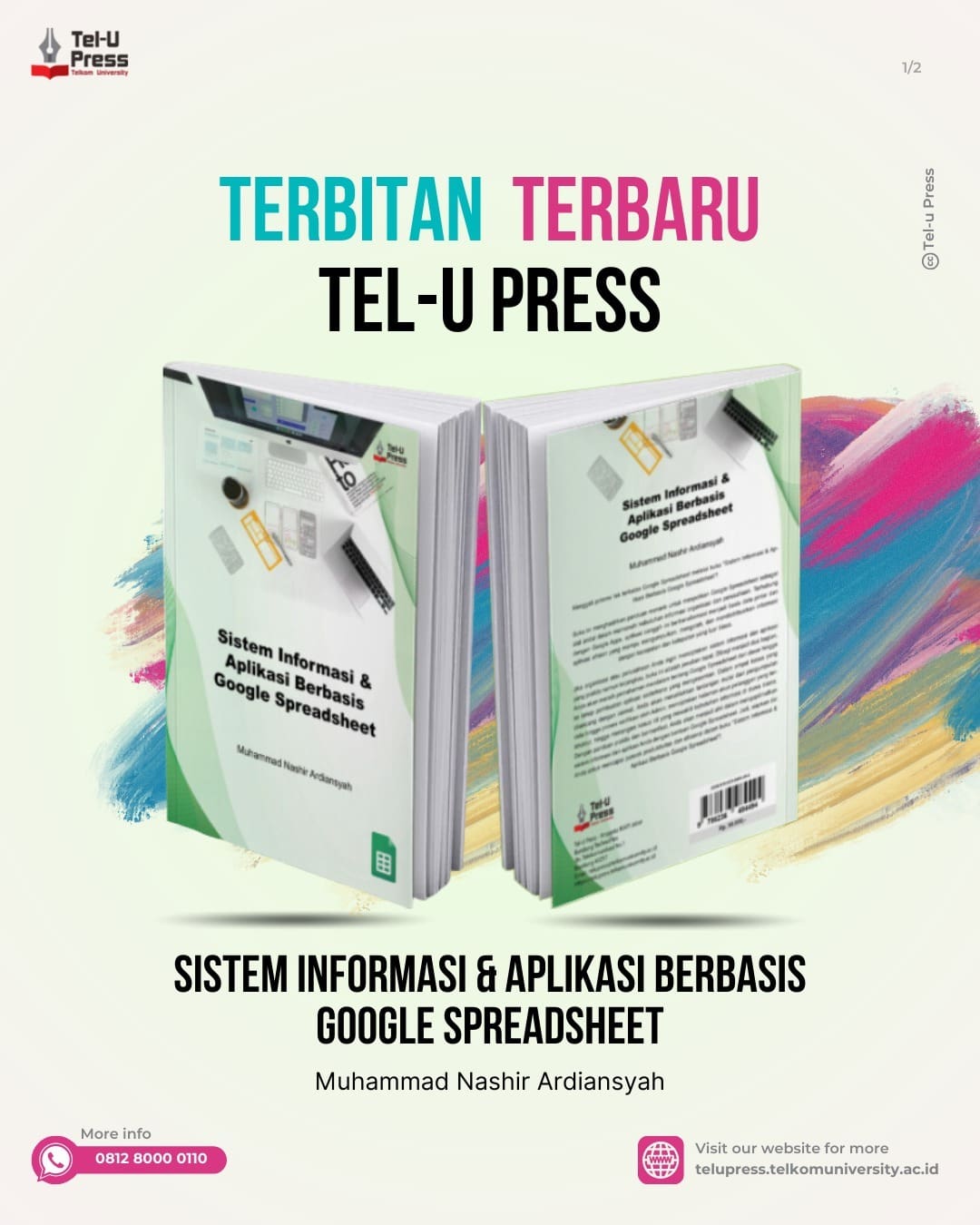 1718439028 Halo TelUtizen Buku terbaru Tel U Press tiba kembali Mari