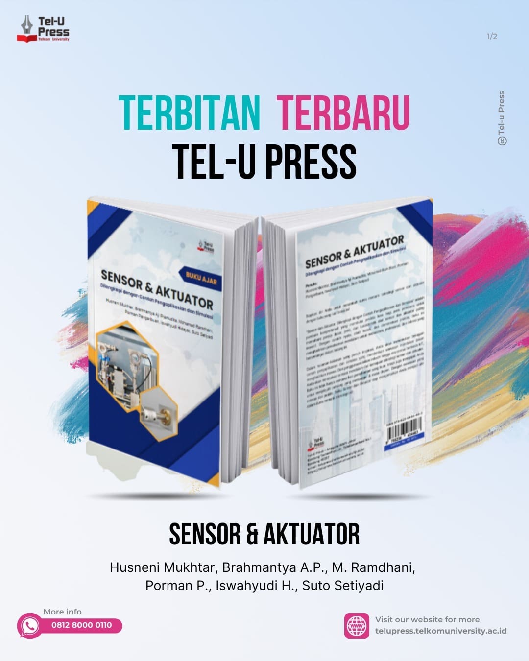 1718534370 Halo TelUtizen Buku terbaru Tel U Press tiba kembali Jelajahi dunia