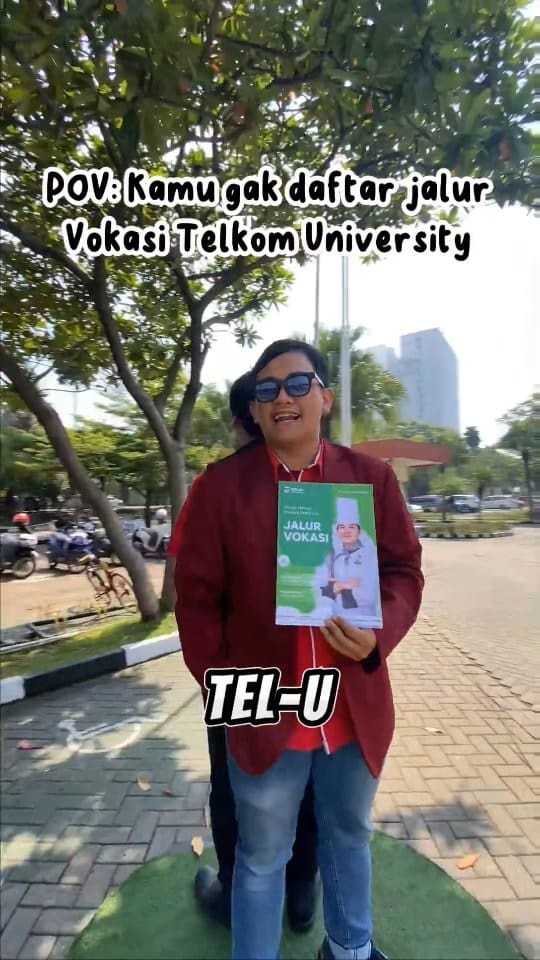 1718686003 Ga daftar Jalur Vokasi Tel U yang bener aje rugi dong