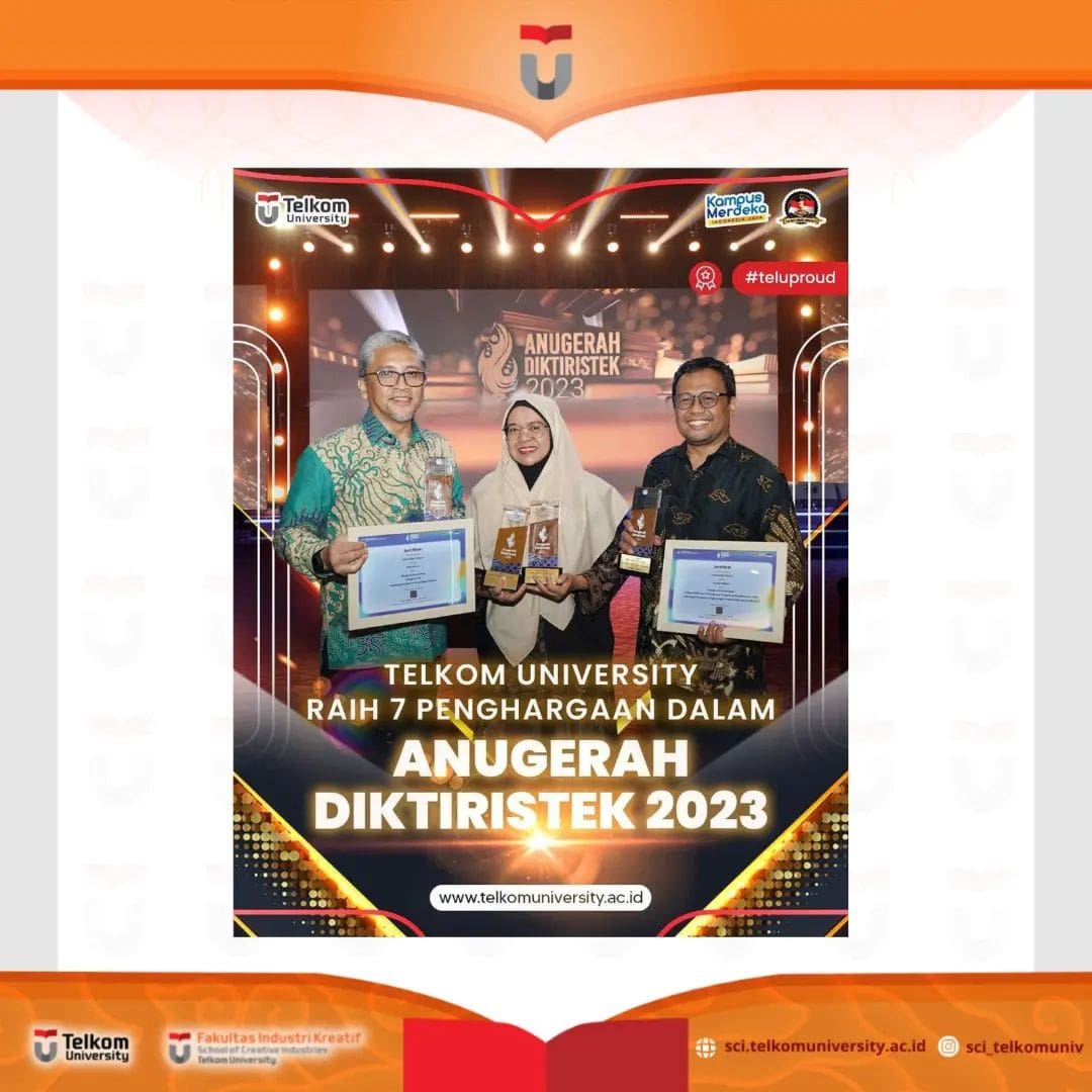 1718688283 Selamat kepada civitas Telkom University atas penghargaan 7 Anugerah Diktiristek