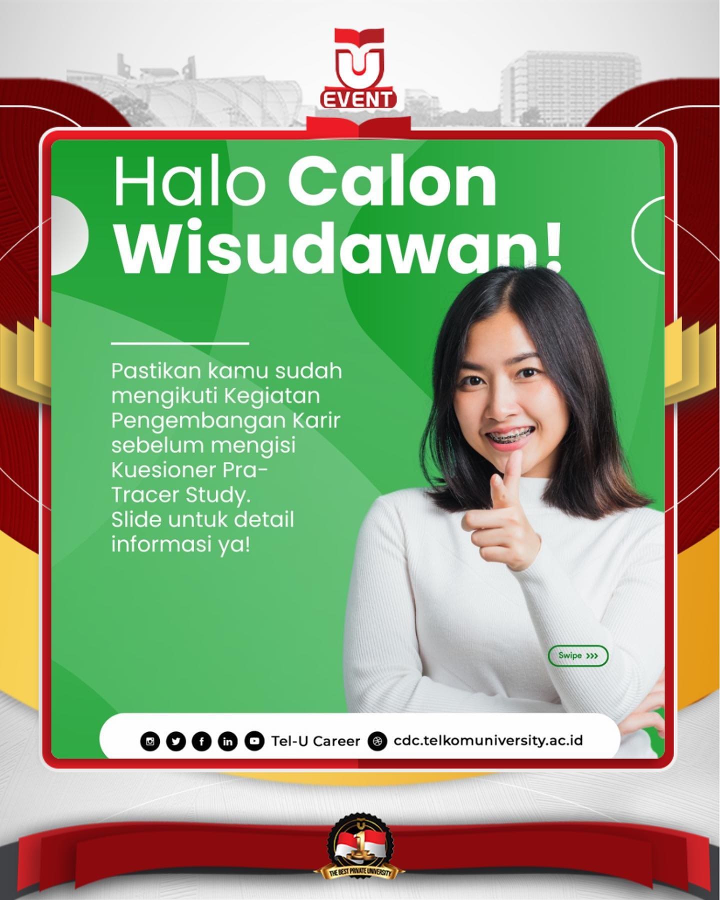 1718737243 Halo Calon Wisudawan Telkom University Kamu sudah tahu belum kalau
