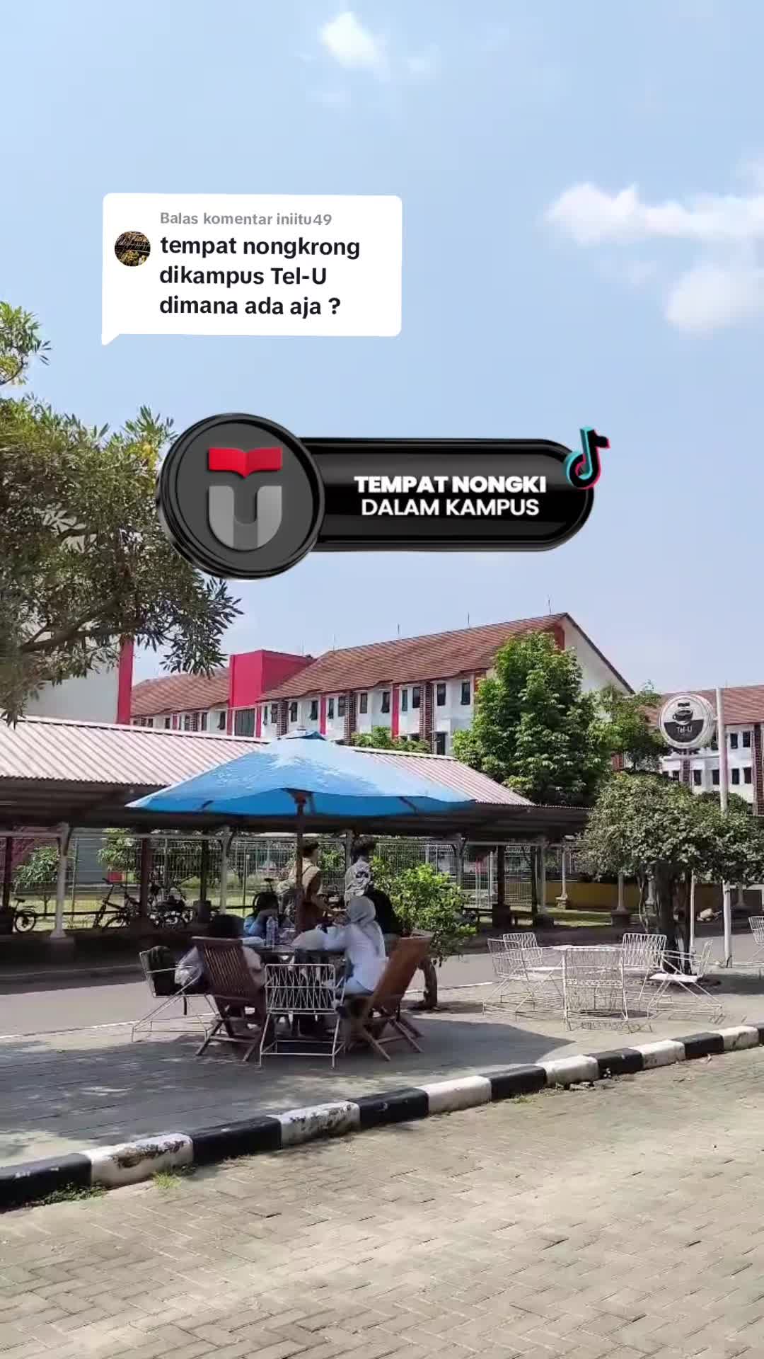 Membalas HEI TelUtizen ini nih tempat favorit kalau nongki dalam