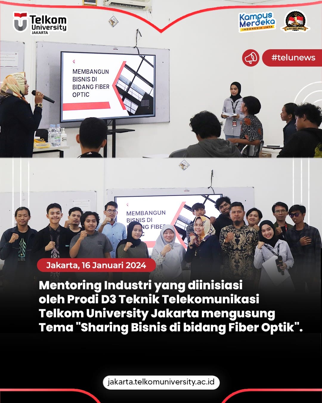 1721719092 Halo TelUtizen Jakarta Selasa 16 Januari 2024 D3 Teknik Telekomunikasi