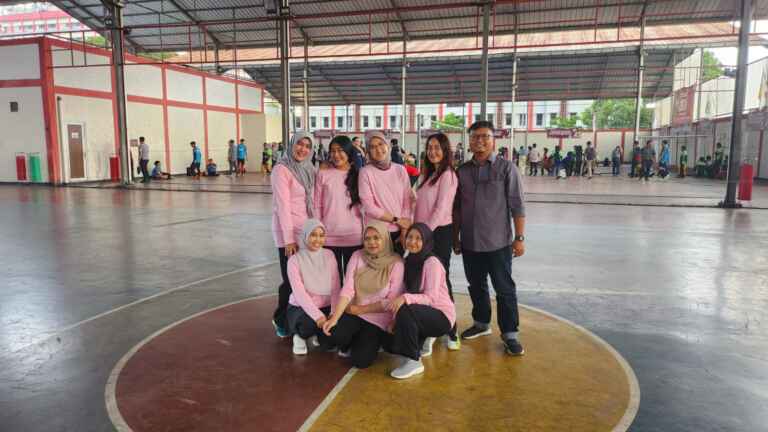 Fasilitas Lapangan Olah Raga Voli Indoor Telkom University TelU 1