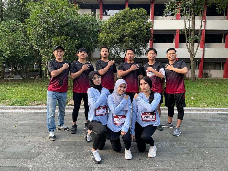 Fasilitas Olah Raga Lari Joging Jalan Telkom University 4