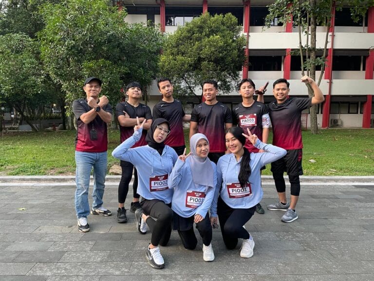 Fasilitas Olah Raga Lari Joging Jalan Telkom University 5