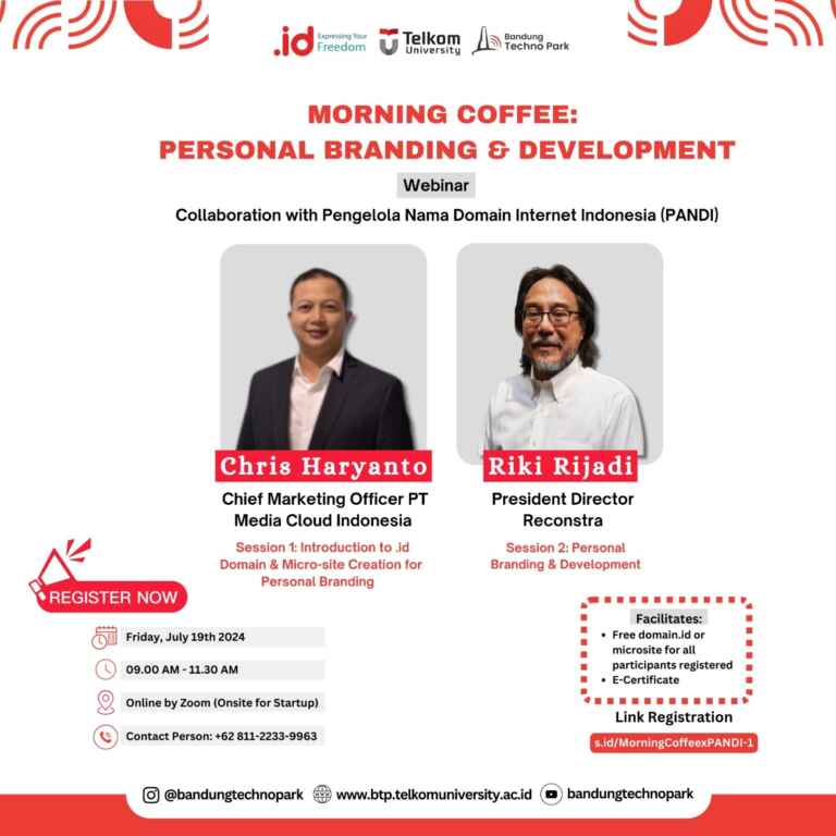 Personal Branding Development bersama Coach Riki Rijadi dan Chris Haryanto