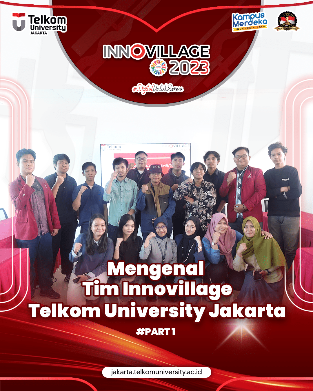 1723873145 Halo TelUtizen Jakarta Kenalan sama Tim Innovillage Telkom University Jakarta