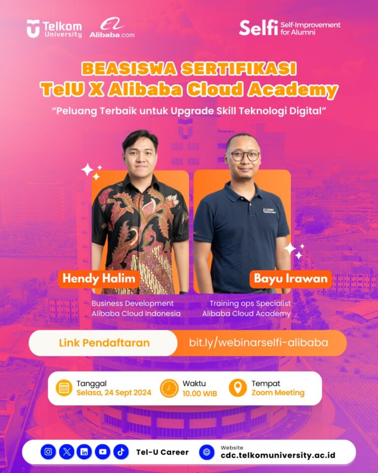 beasiswa sertifikasi bersama Alibaba Cloud Academy