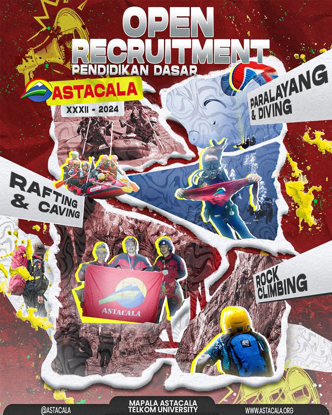 OPEN RECRUITMENT PDA XXXIIMari berkarya, berpetualang, dan belajar