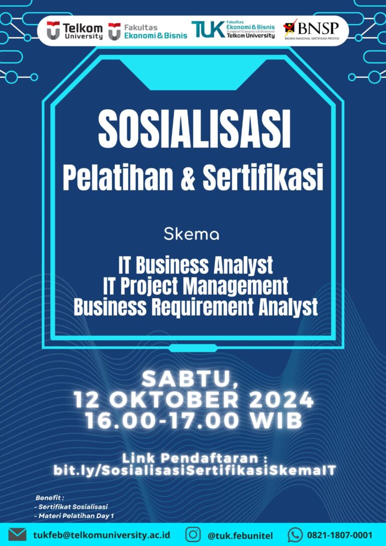 Sosialisasi Sertifikasi bersama TUK FEB