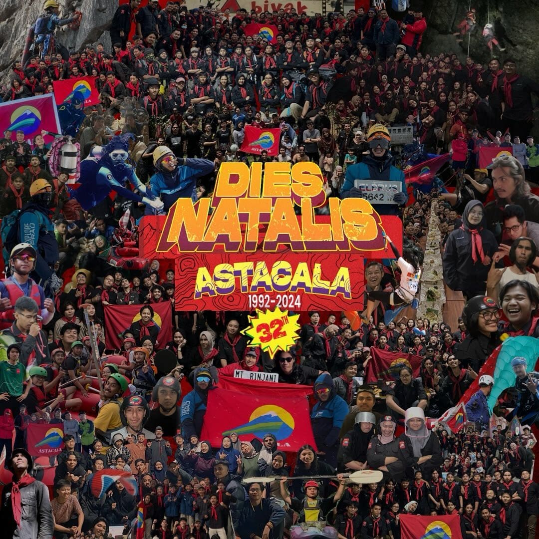 1736497433 Dirgahayu ASTACALA ke 32 Mari kita terus melestarikan alam dan belajar