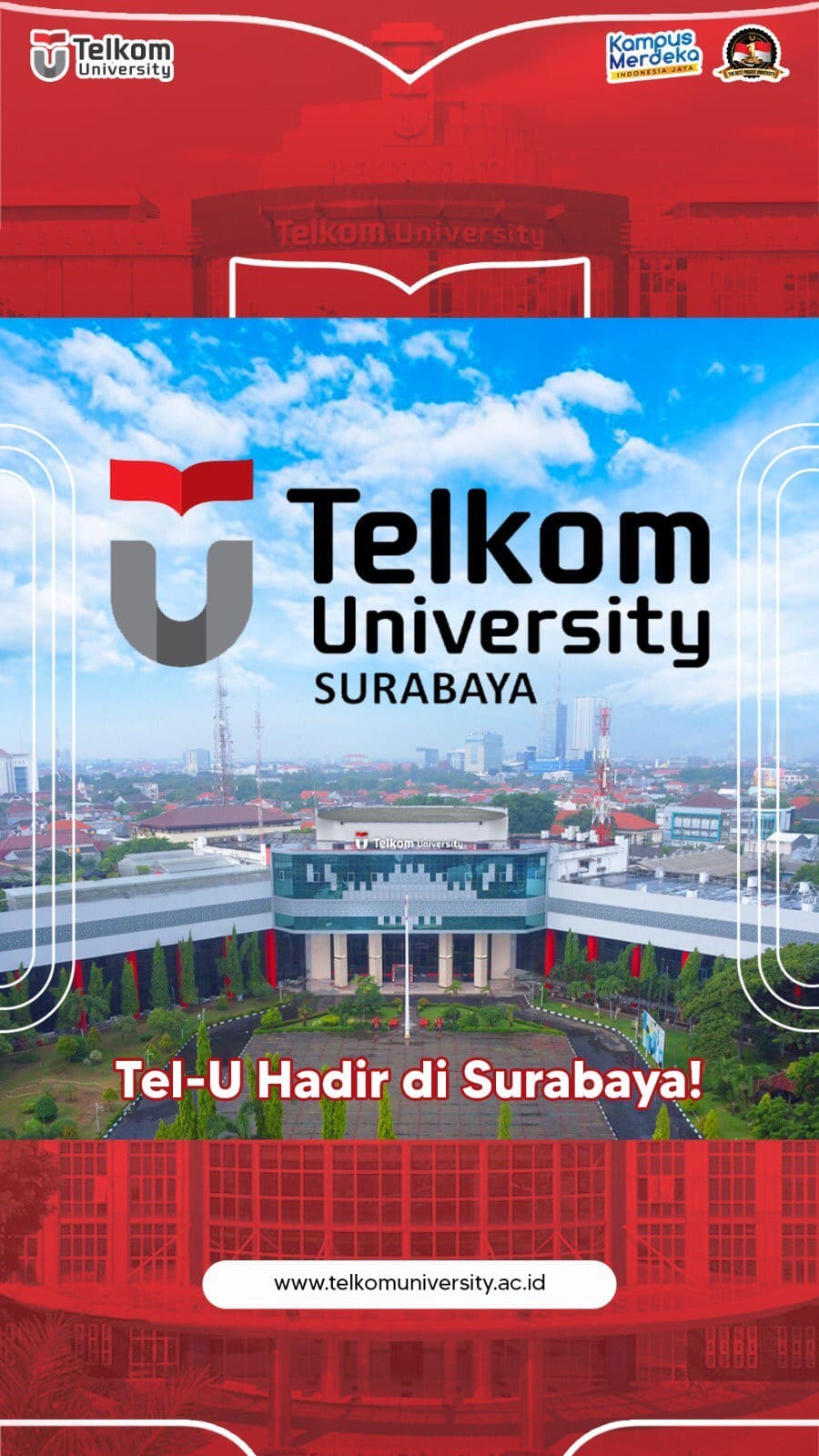 1736919857 Telkom University kini hadir di Surabaya