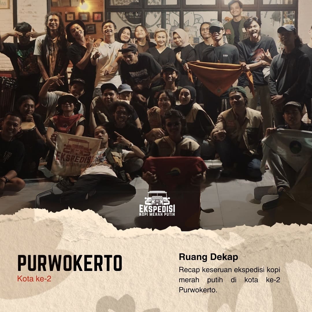 1737044585 Recap kegiatan ekspedisi kopi merah putih di Purwokerto bersama kerabat