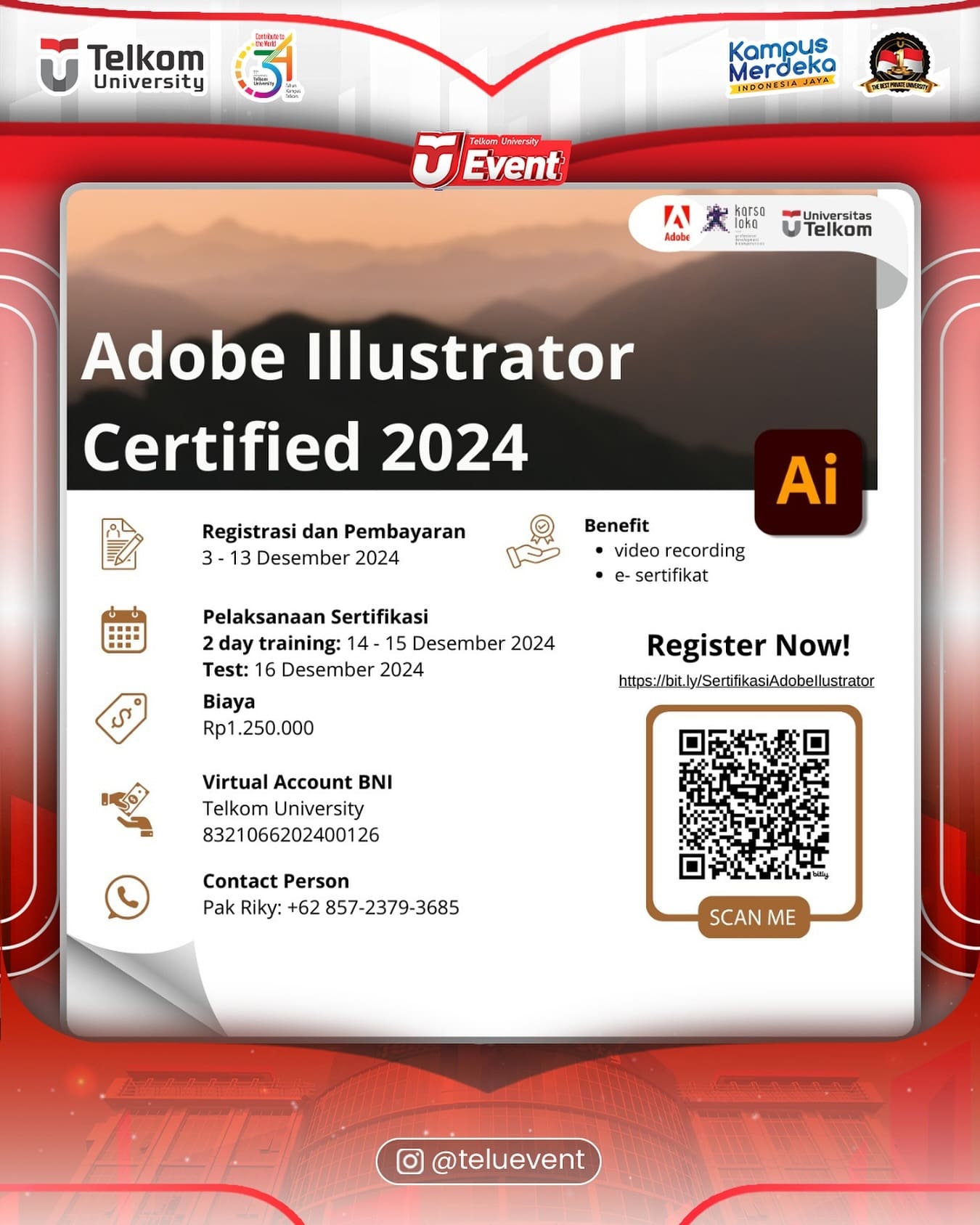 1737051594 CoE Karsaloka Present Pak Rifkyustrator Certified Program November 2024 Registr