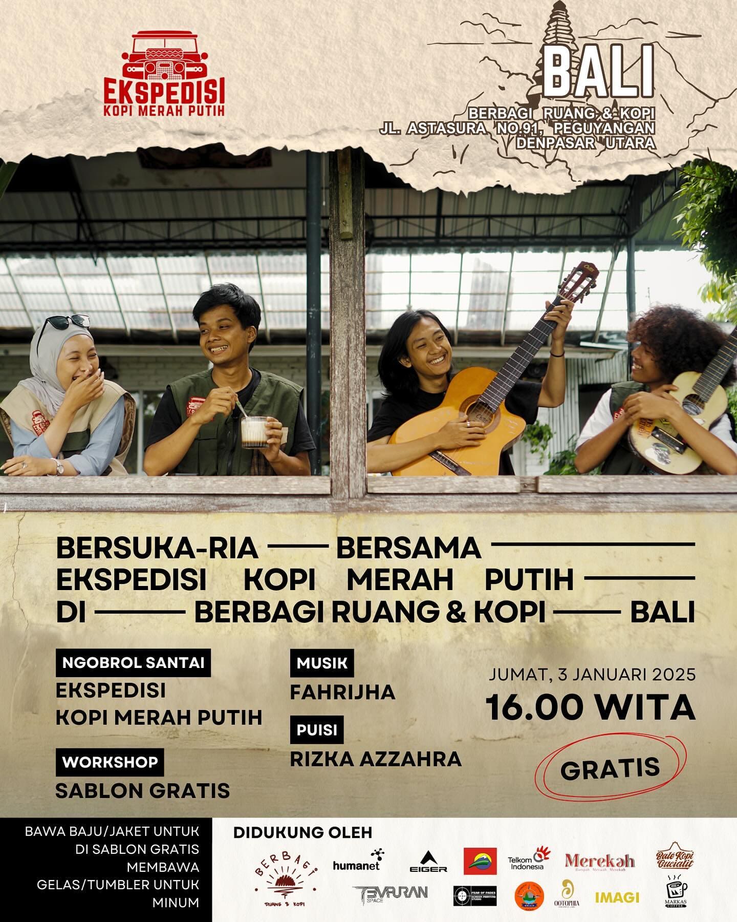 1737116949 Acara puncak Ekspedisi Kopi Merah Putih selesai di tempat terakhir