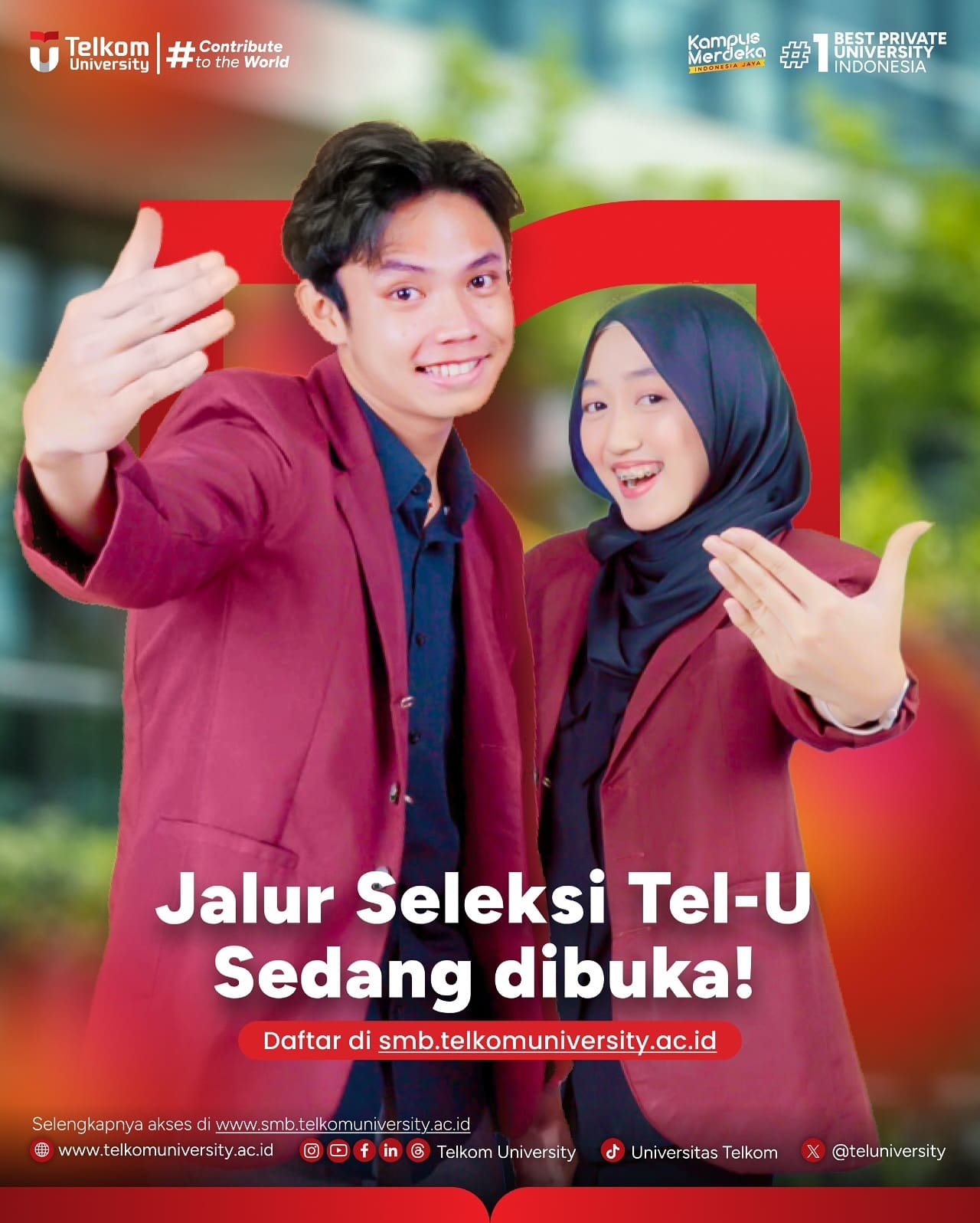 1737139977 HEI TelUtizen Ini dia jalur masuk Telkom University Info lebih