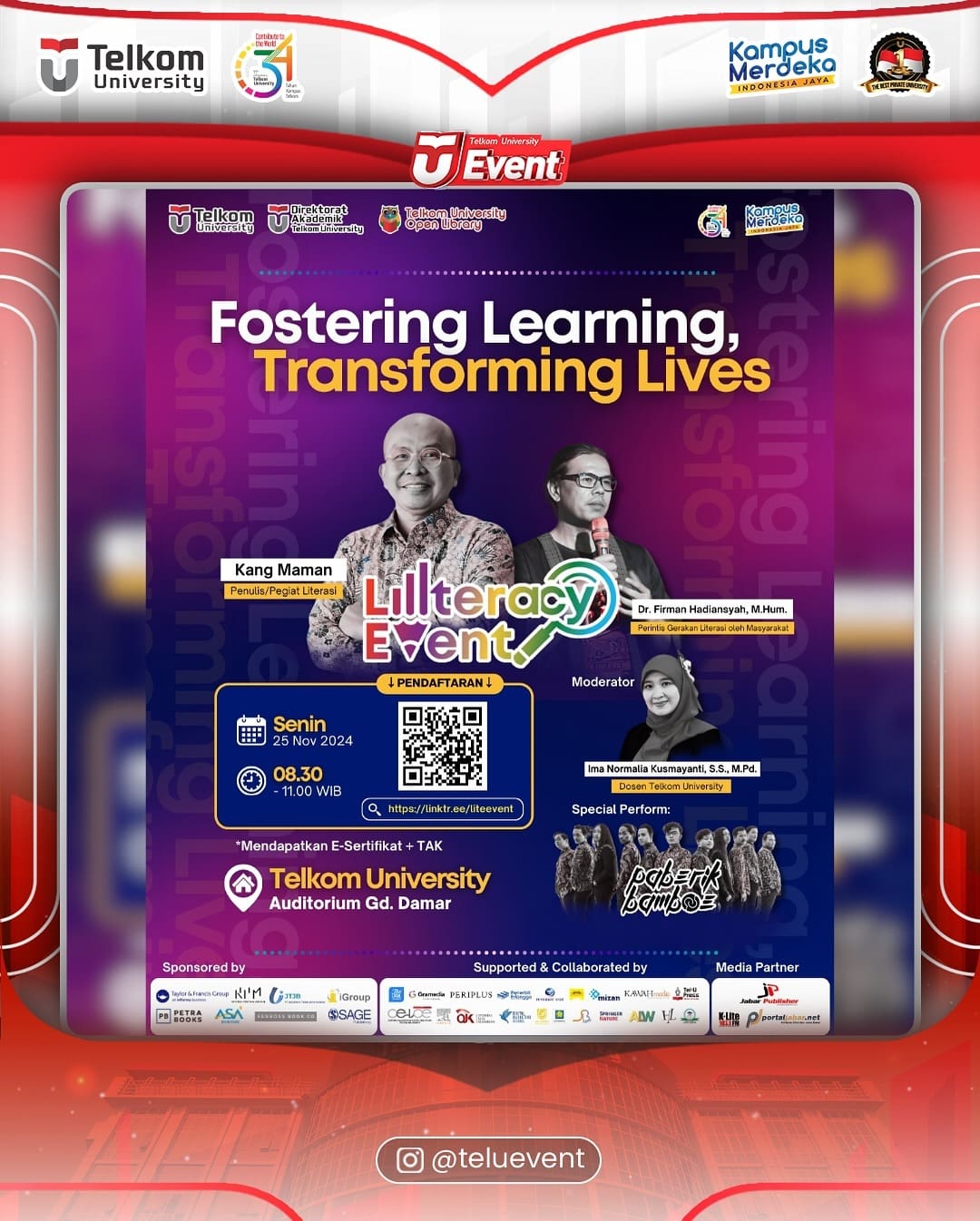 1737217786 The 11th Literacy Event 2024 Fostering Learning Transforming Lives Foste