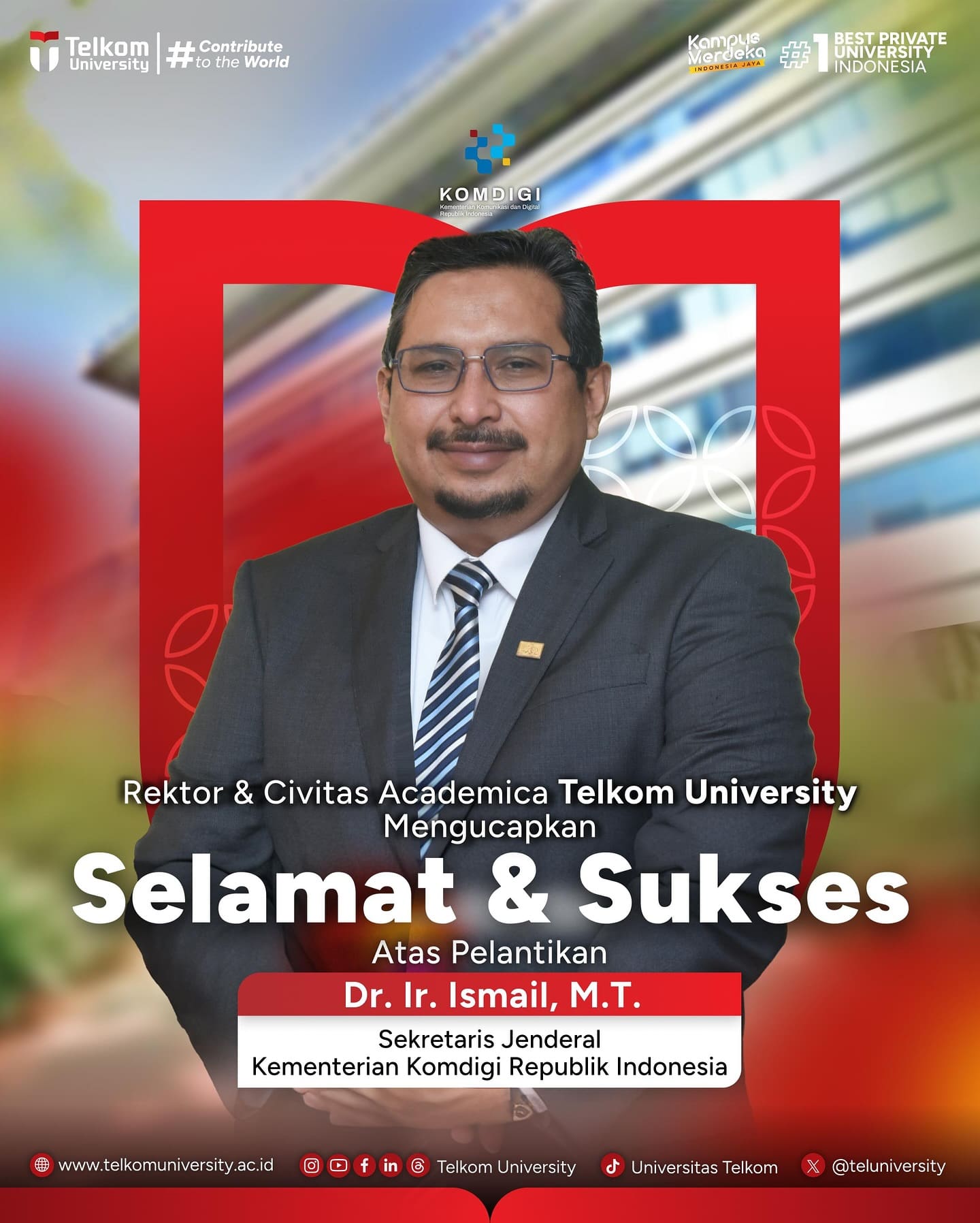 1737255947 HEI TelUtizen Rektor dan Civitas Academica Telkom University mengucapkan selama