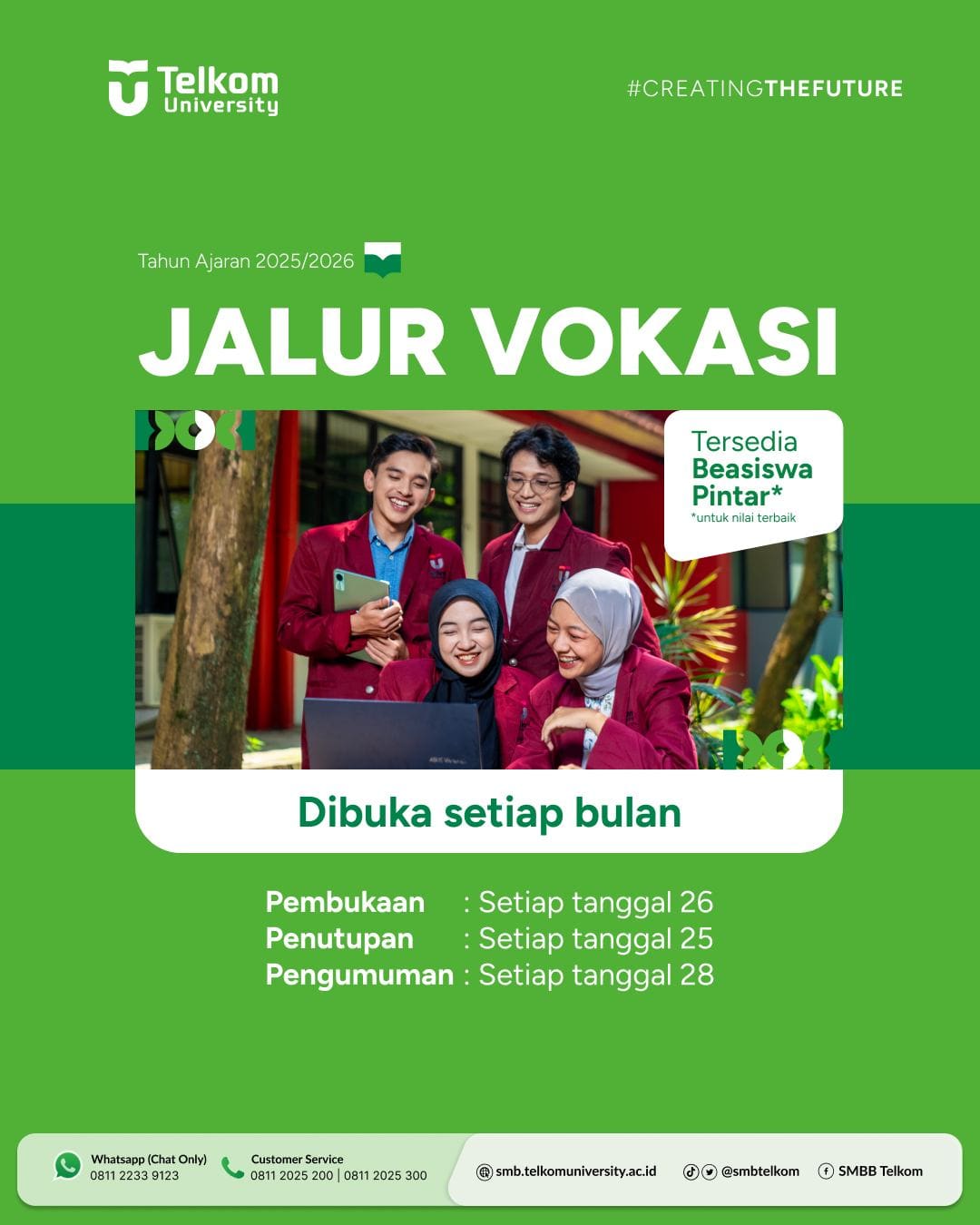 1737283033 BEASISWA ALERT Dengan metode pembelajaran berbasis praktik kamu akan lebih