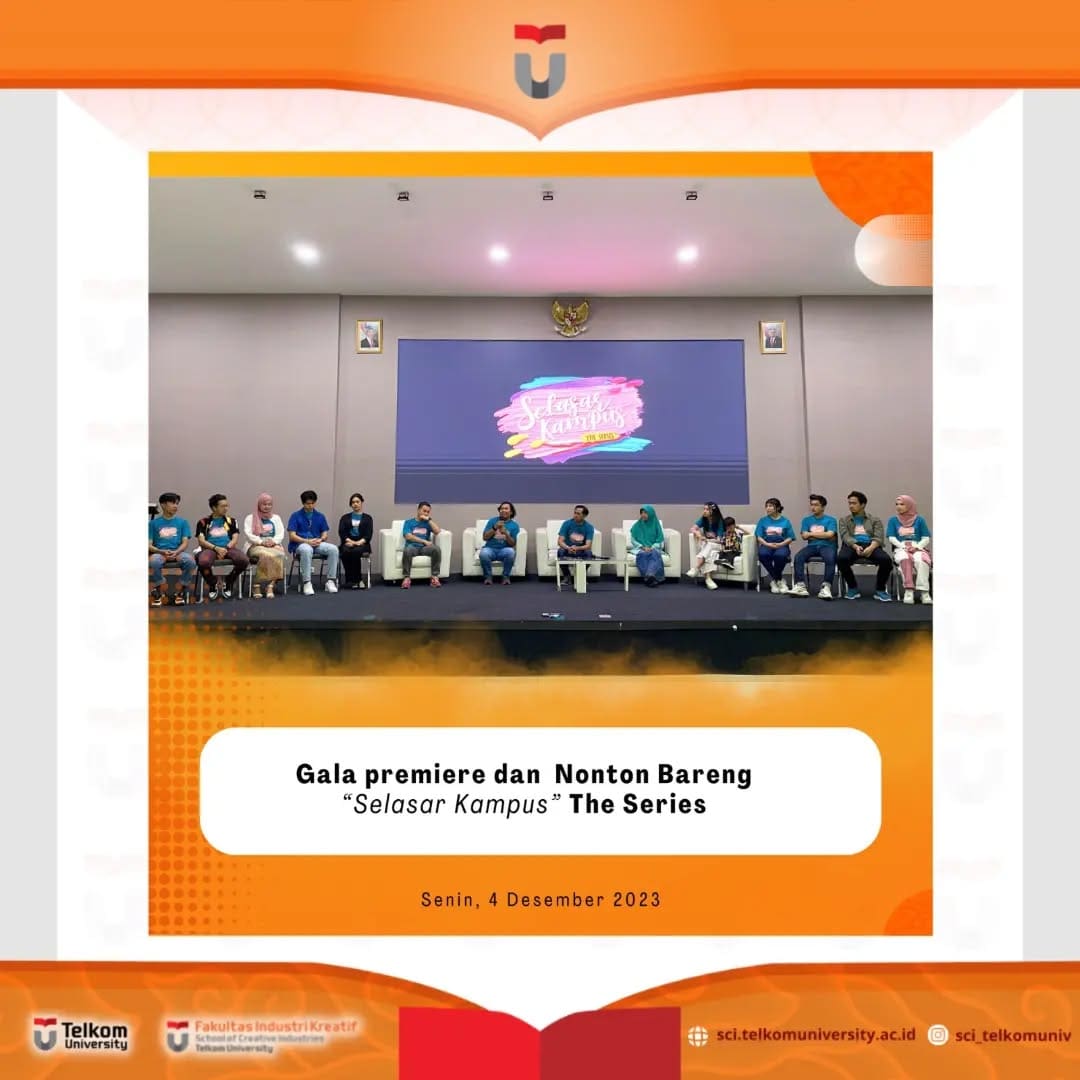 Gala premiere dan Nonton Bareng Selasar Kampus The Series dilaksanakan