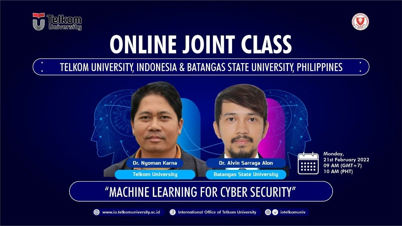 Machine Learning for Cyber Security, a Joint Class Telkom University ...
