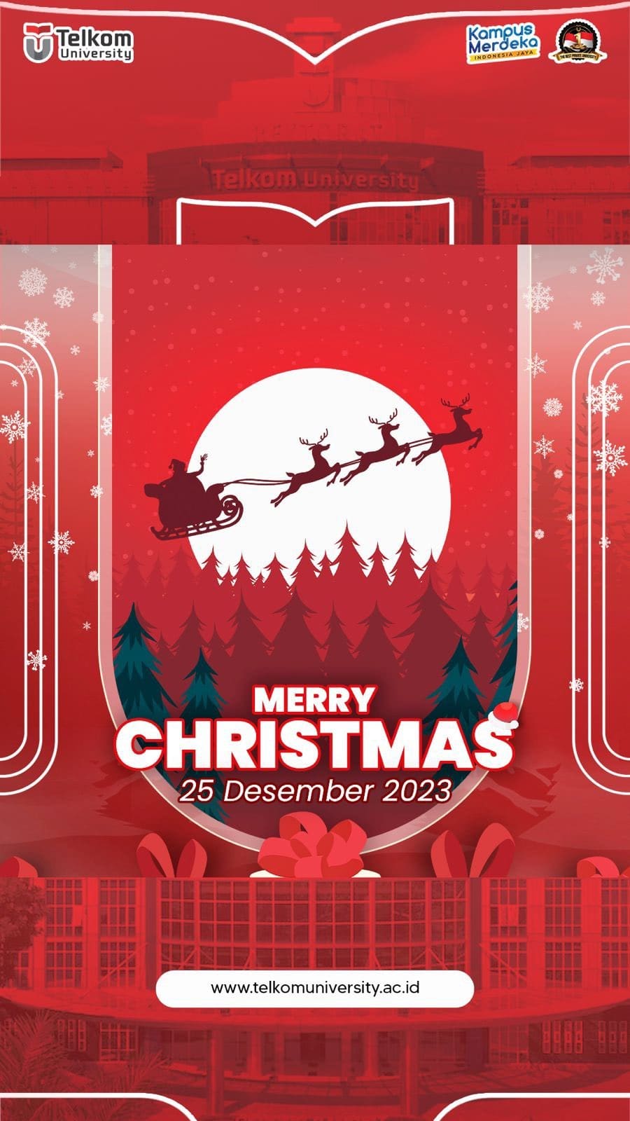 Merry Christmas Selamat Natal TelUtizen Di hari yang membahagiakan ini