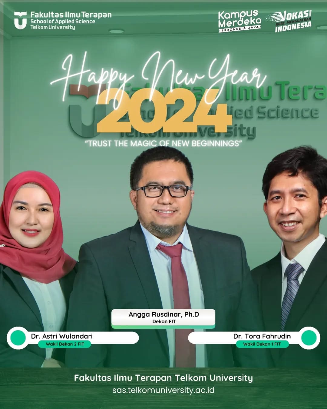 Selamat Tahun Baru 2024 Semoga dengan bergantinya tahun dapat membawa