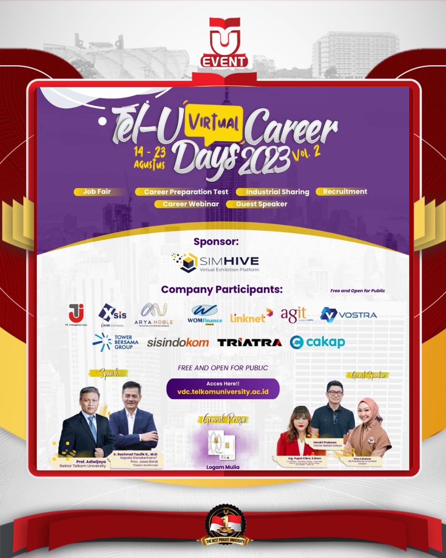 TEL U VIRTUAL CAREER DAYS 2023 VOL 2 Hai