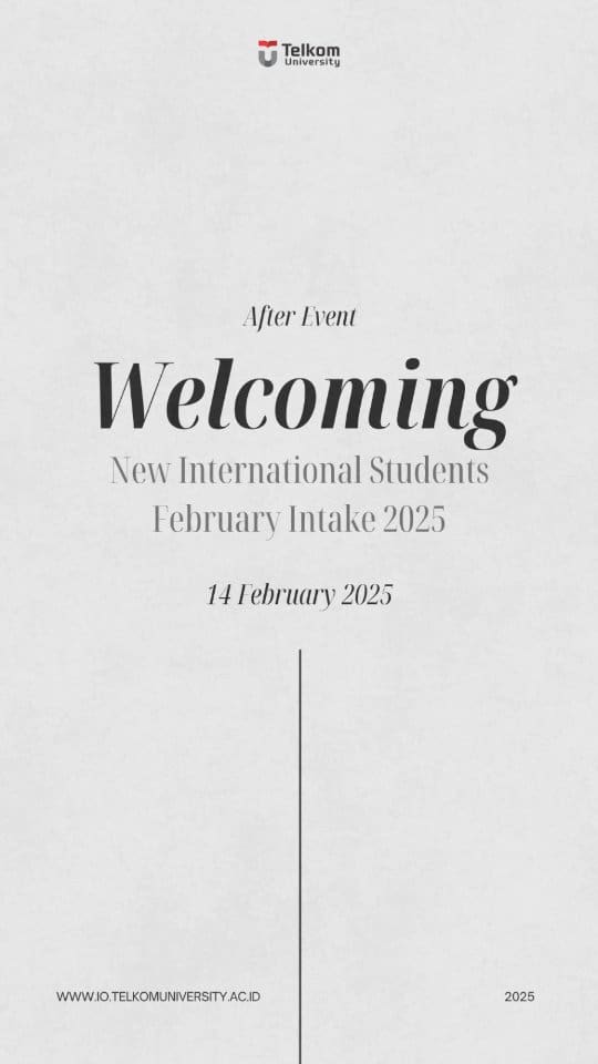 1739802201 Welcome International Students On 14 February 2025 at 10 AM