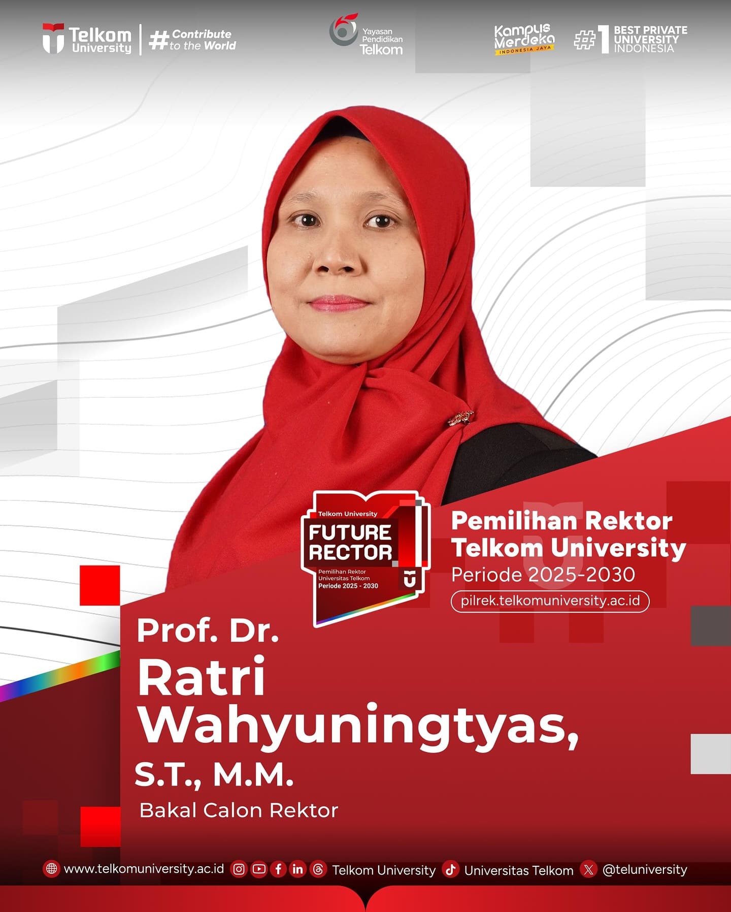 1739997977 HEI TelUtizen Telkom University dengan bangga mempersembahkan 15 Bakal Calon