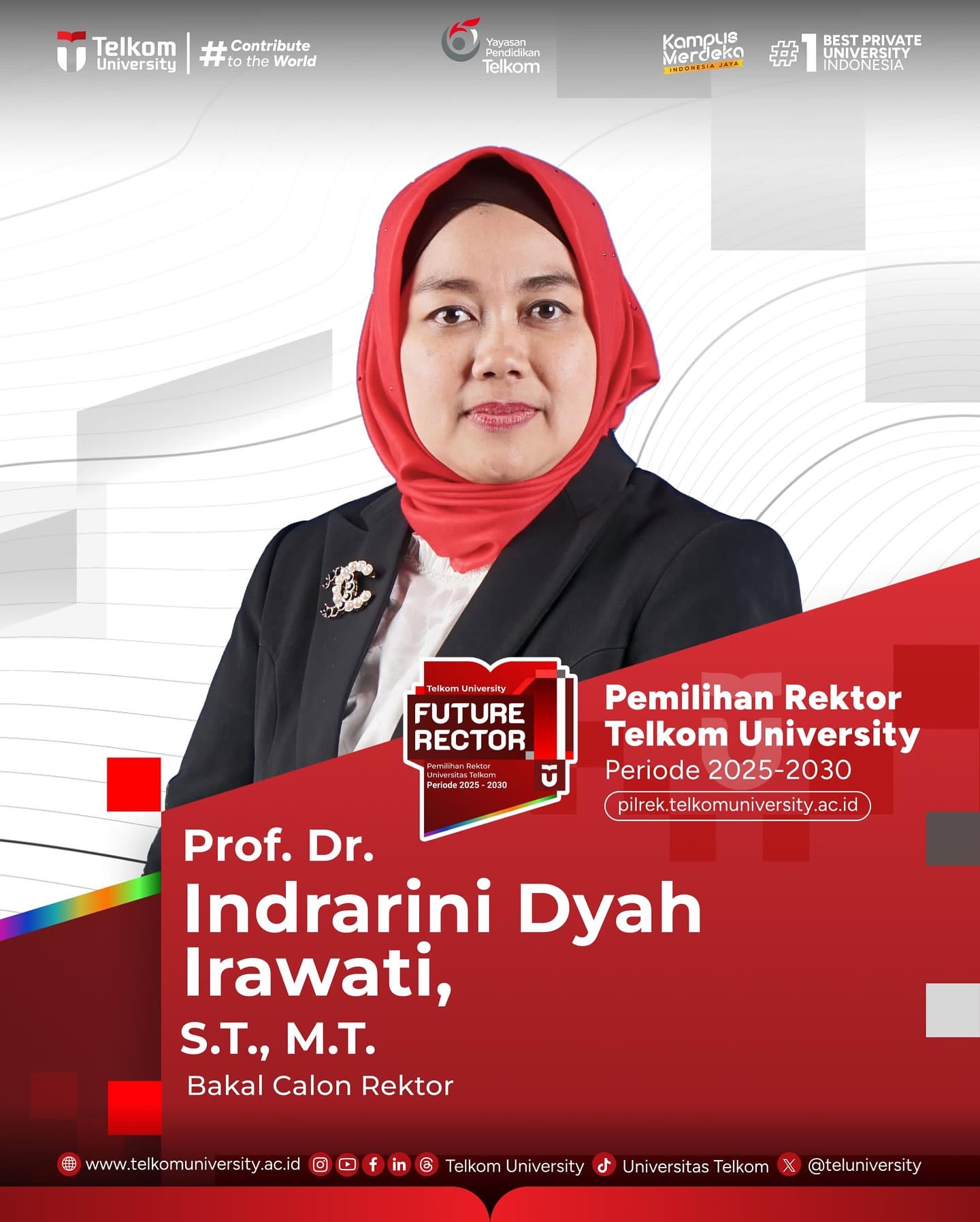 1740097650 HEI TelUtizen Telkom University dengan bangga mempersembahkan 15 Bakal Calon