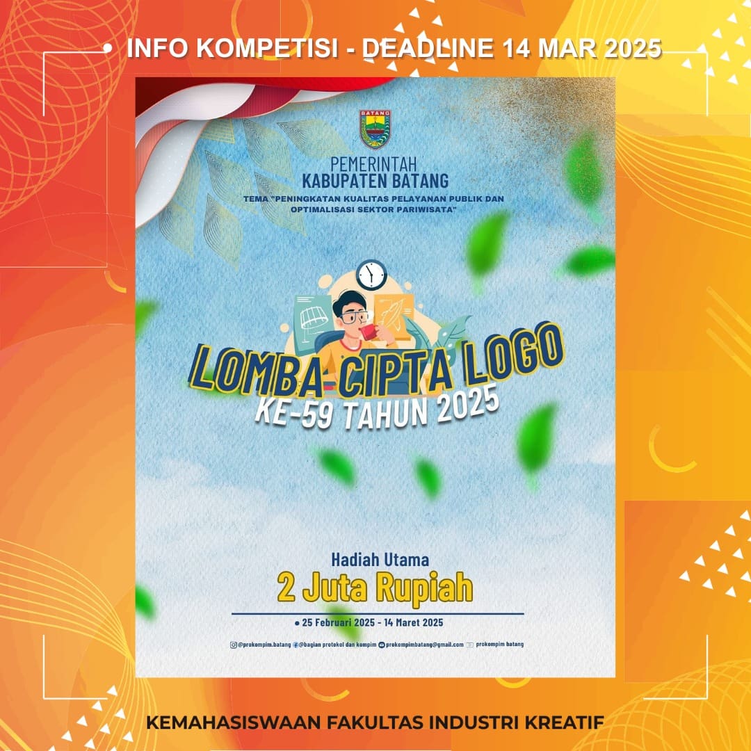 1740681992 INFO KOMPETISI Deadline 14 Mar 2025 More