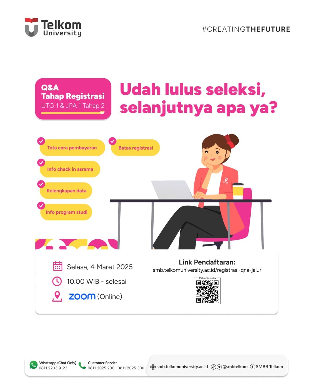 1740730486 Selamat ya untuk kamu yang lolos di jalur seleksi UTG